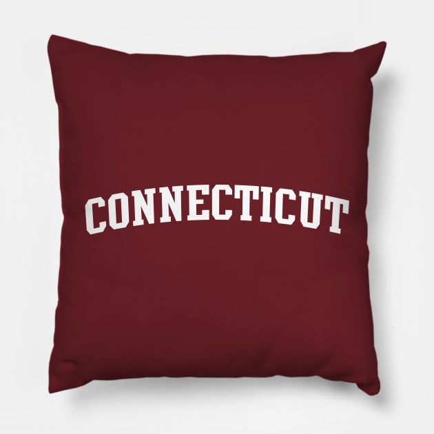 connecticut-state Pillow by Novel_Designs