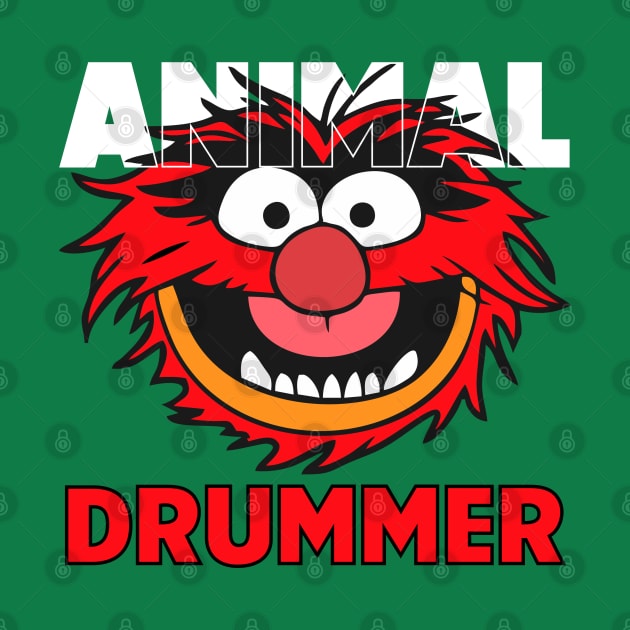 Muppets Animal - Drummer by cInox