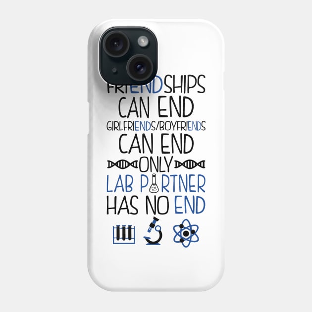 Lab Partner Chemistry Phone Case by KsuAnn