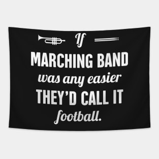 Funny Marching Band Quote Tapestry