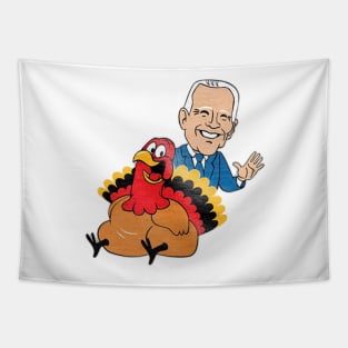 Joe Biden Thanksgiving Tapestry