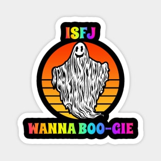 ISFJ Wanna Boogie Groovy Halloween Party Retro Vintage Magnet