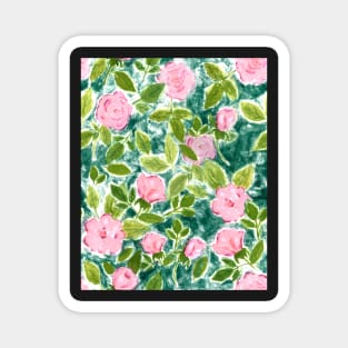 Roses in Bloom Magnet