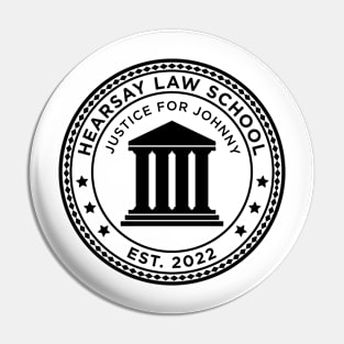 Hearsay Law School Pin