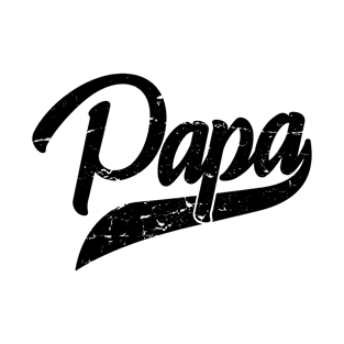 PAPA - Cool & Awesome Gift For Best Dad - Father's Day Present T-Shirt