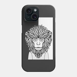 Coppery Titi Monkey Phone Case