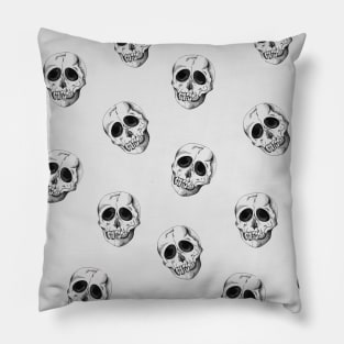 Scull Halloween pattern Pillow