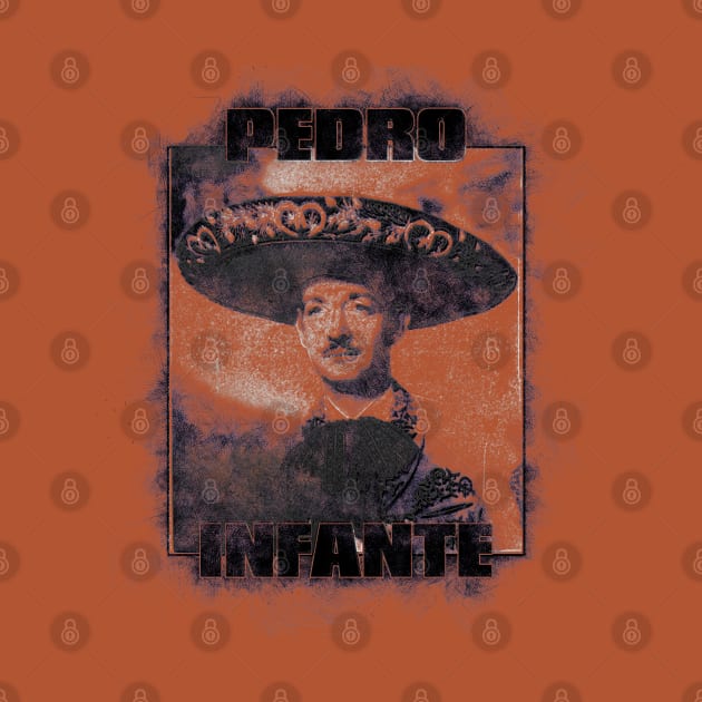 Pedro Infante Pen Art by Blind Man Studio