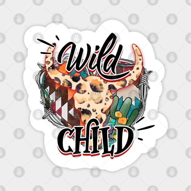 Wild Child Magnet by Mad Panda