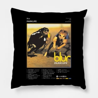 Blur - Parklife Tracklist Album Pillow