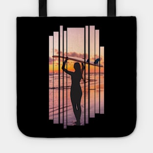 sunset and surf Tote