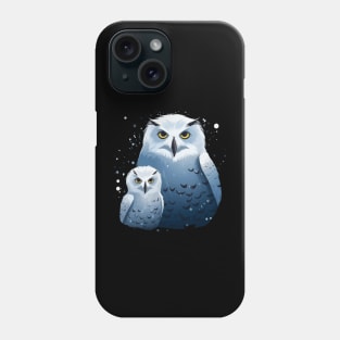 Snowy Owl Fathers Day Phone Case
