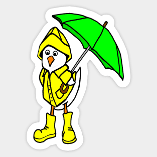 [Ddoja] Baby Chou Transparent Stickers - Rainy Day