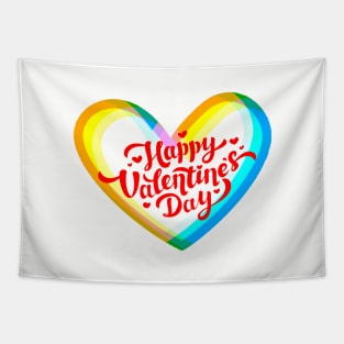 Happy Valentine's Day Tapestry