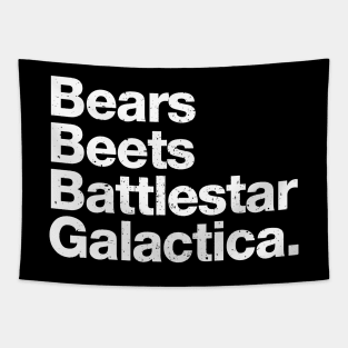 Bears Beets Battlestar Galactica Tapestry