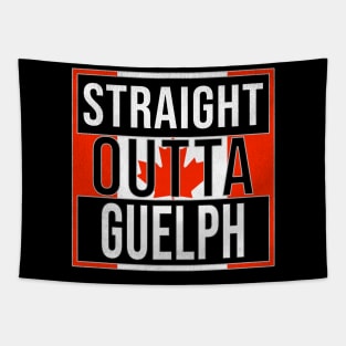 Straight Outta Guelph - Gift for Canadian From Guelph Ontario Tapestry