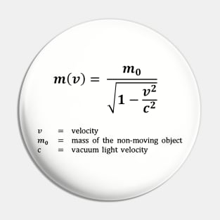 Formula, relative mass Pin