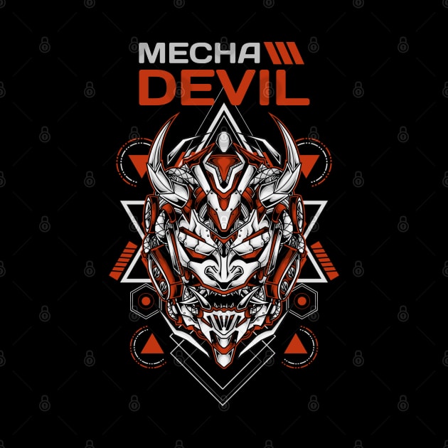 mecha devil mask by TheAwesomeShop