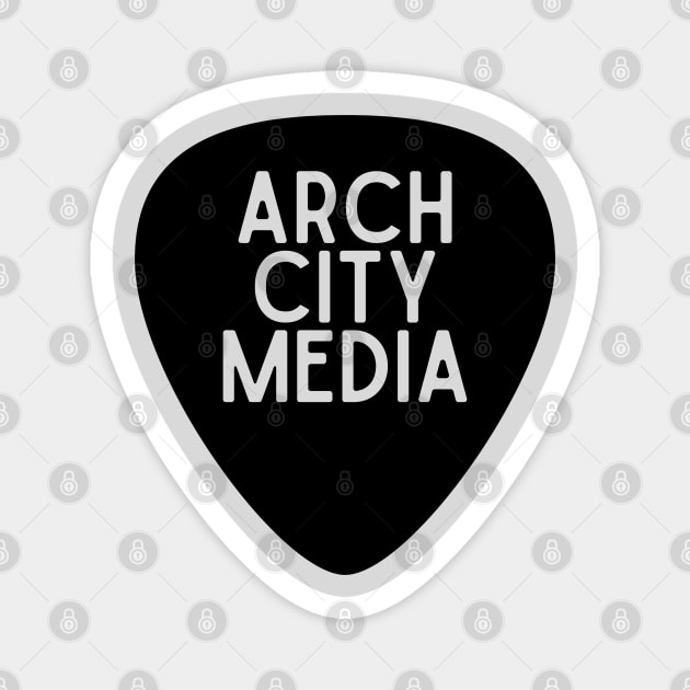 Arch City Media Guitar Pick Magnet by Litehouse Tees