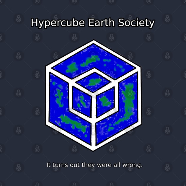 Hypercube Earth Society by Planardesigns