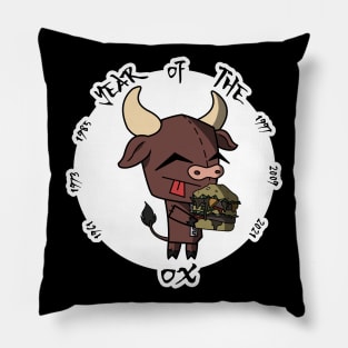 Gir, Year of the Ox Pillow