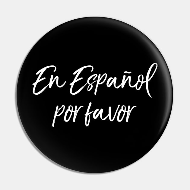 Funny Teaching Gift For Spanish Teacher En Español Por Favor Pin by danielfarisaj