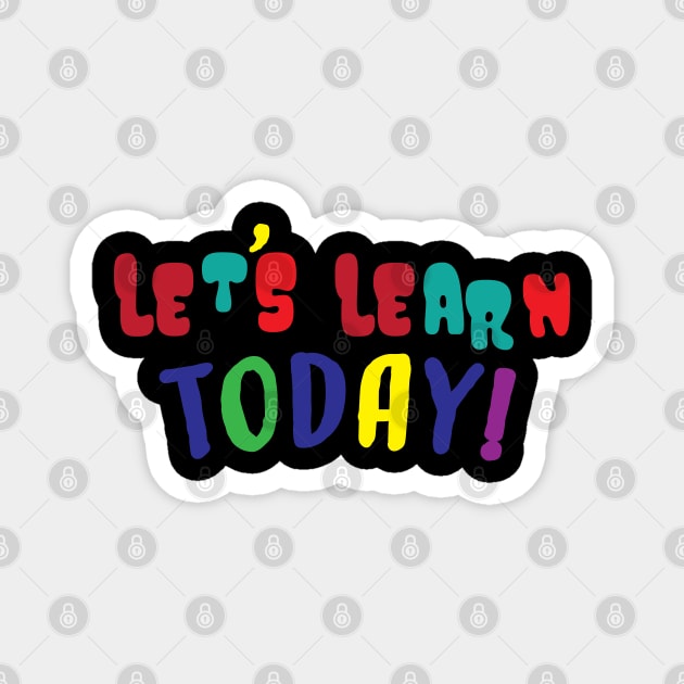 let's learn today! Magnet by RedValley