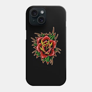 christmas rose Phone Case