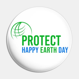 Happy Earth Day Pin