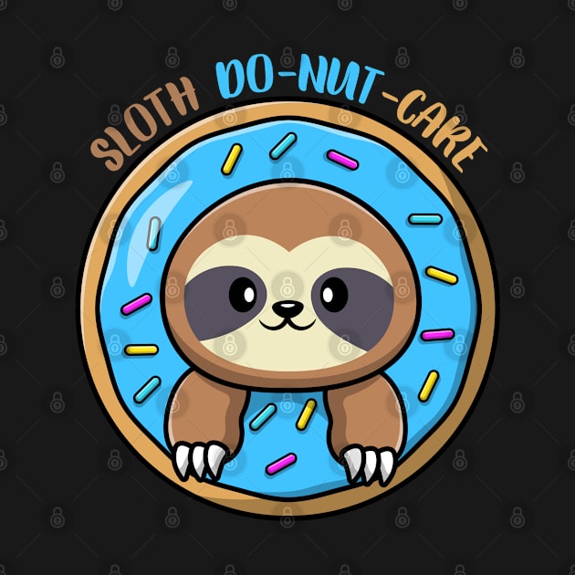 Sloth Do-nut Care by NomiCrafts