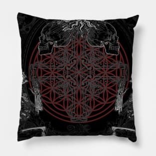 Mysteries and Mysticism - occult, esoteric, magick, alchemy, spiritual Pillow