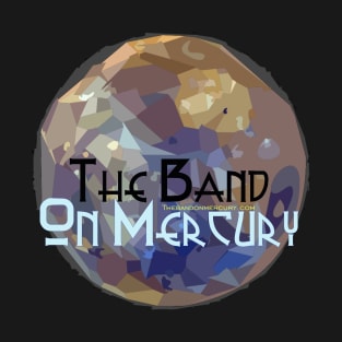 The band On Mercury planet logo blue T-Shirt