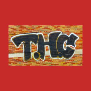 THC Graffiti wall art old school T-Shirt