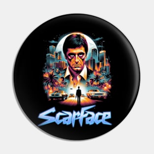 Say Hello to My Little Friend: Scarface Tee Pin