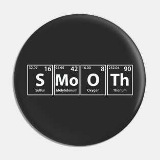 Smooth (S-Mo-O-Th) Periodic Elements Spelling Pin