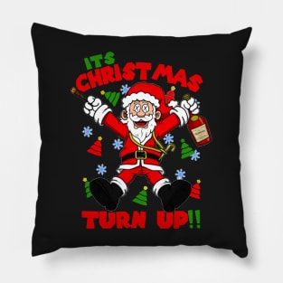 Santa and Friends Merry Christmas Pattern Children 2 Pillow