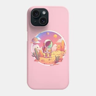 Cute Astronaut Cartoon Phone Case