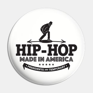 Hip-Hop Made In America Pin