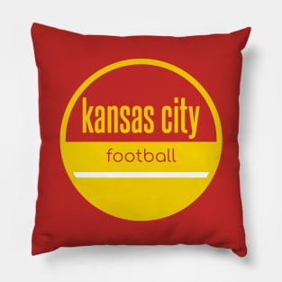 kansas city chiefs football Pillow