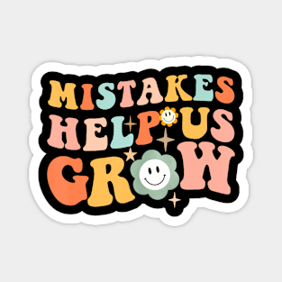 Groovy Growth Mindset Positive Cute Teachers Back To School Magnet