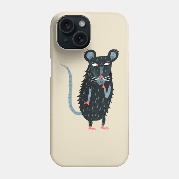 Shy Rat Phone Case by Purplace