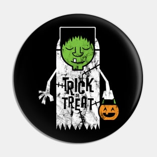 Frankenghost Halloween 2019 Frankenstein Ghost Spooky Trick or Treat Pin