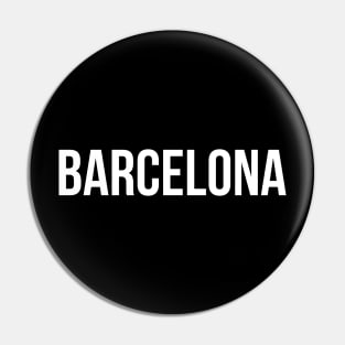 Barcelona Pin