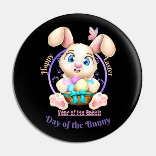 day of the bunny Pin