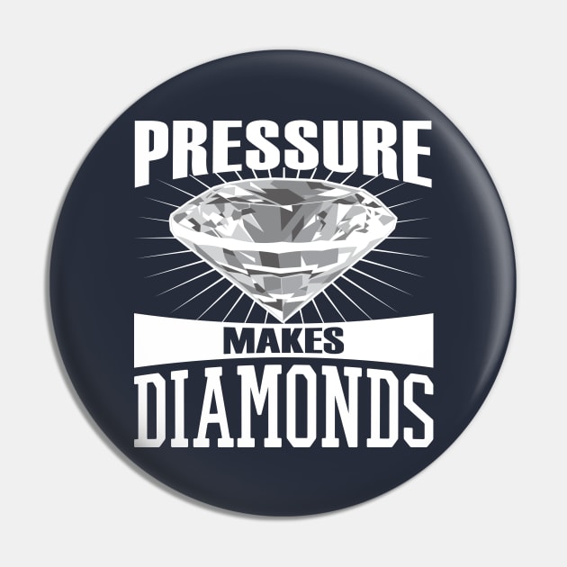 Pressure Makes Diamonds Pin by Zen Cosmos Official