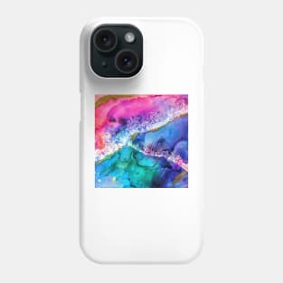 Multicolored Abstract Painting Phone Case