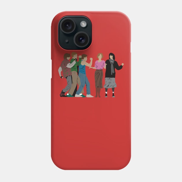 The Breakfast Club Phone Case by @johnnehill