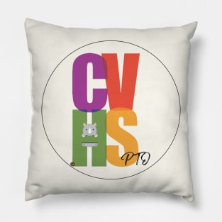CVHS PTO LOGO IN CIRCLE Pillow