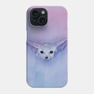 The Cute Face of a Fennec Fox Phone Case