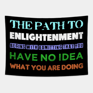 The Path To Enlightenment Tapestry